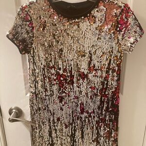 Forever21 Girls holiday sequined dress size 14/XL